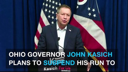 John Kasich dropping out of presidential race