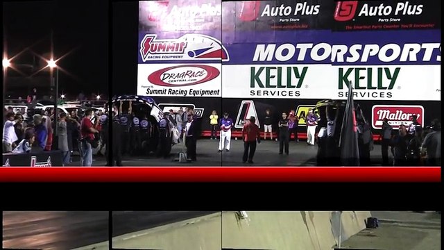 2013 Night Under Fire John Force Hight Head Alexander Nitro Funny Car Drag Racing 2014 SNN #1