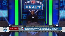 2016 NFL Draft Rd 3 Pk 94 Seattle Seahawks Select TE Nick Vannett.