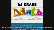 DOWNLOAD FREE Ebooks  1st Grade Math Addition subtraction multiplication division learning made easy Volume Full Ebook Online Free
