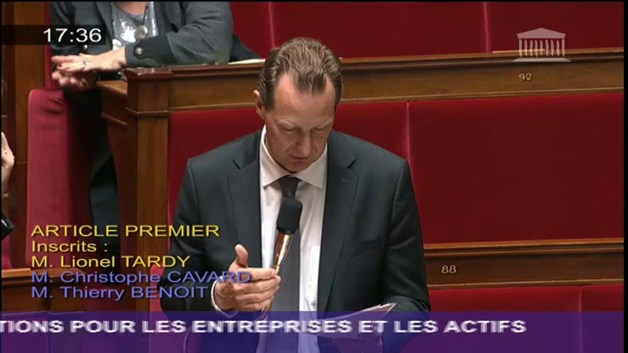 intervention générale art 1 PJL El Khomri 04 05 16