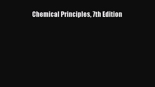 [Read Book] Chemical Principles 7th Edition Free PDF