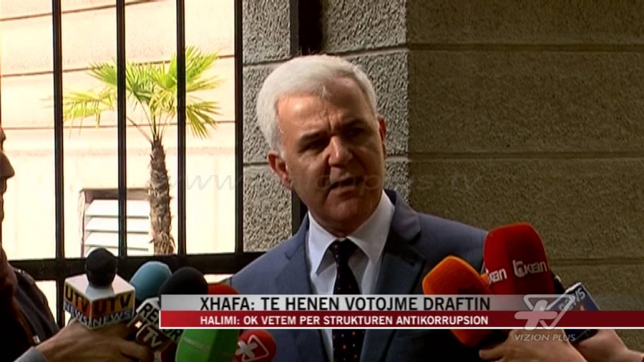 Xhafa: Të hënën votojmë draftin - News, Lajme - Vizion Plus