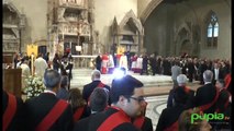 Napoli - San Gennaro, 'doppio miracolo' - sangue sciolto e pace firmata da Alfano (02.05.16)