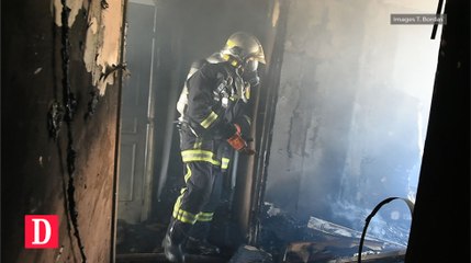 Incendie dans un immeuble impasse de l'Azur, au Mirail