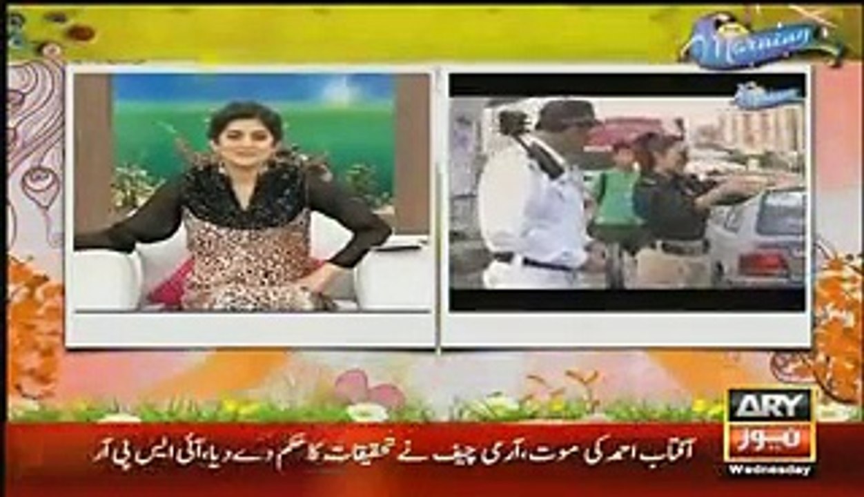 See What Happens When New Female Police Doing Checking On Karachi Roads