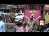 Kolkata (Calcutta) Trams - Esplanade  : wildindiafilms