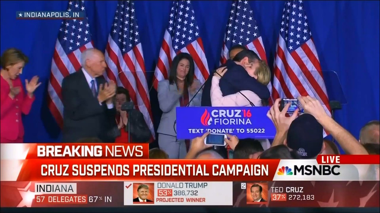 Ted Cruz PUNCHES then ELBOWS Heidi Cruz In The Face