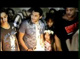 كابتن أحمد حسن يحتفل بعيد ميلاده وسط الأصدقاء والأقارب