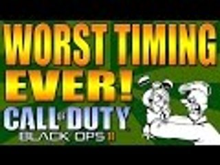 Worst Timing EVER! (Bo2 Gameplay/Commentary)