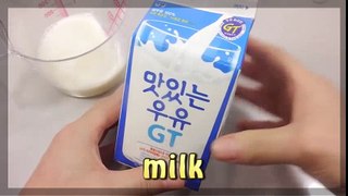 Yogur de leche de color de la barra de helado! Cocinar jugando DIY Cómo Hacer Yogur de Leche de la Receta del Helado de Pompón !! | HD