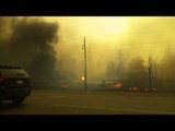 Thousands Escape Canada Wildfire Uninjured