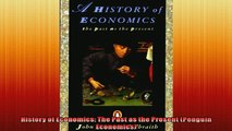 READ book  History of Economics The Past as the Present Penguin Economics  DOWNLOAD ONLINE