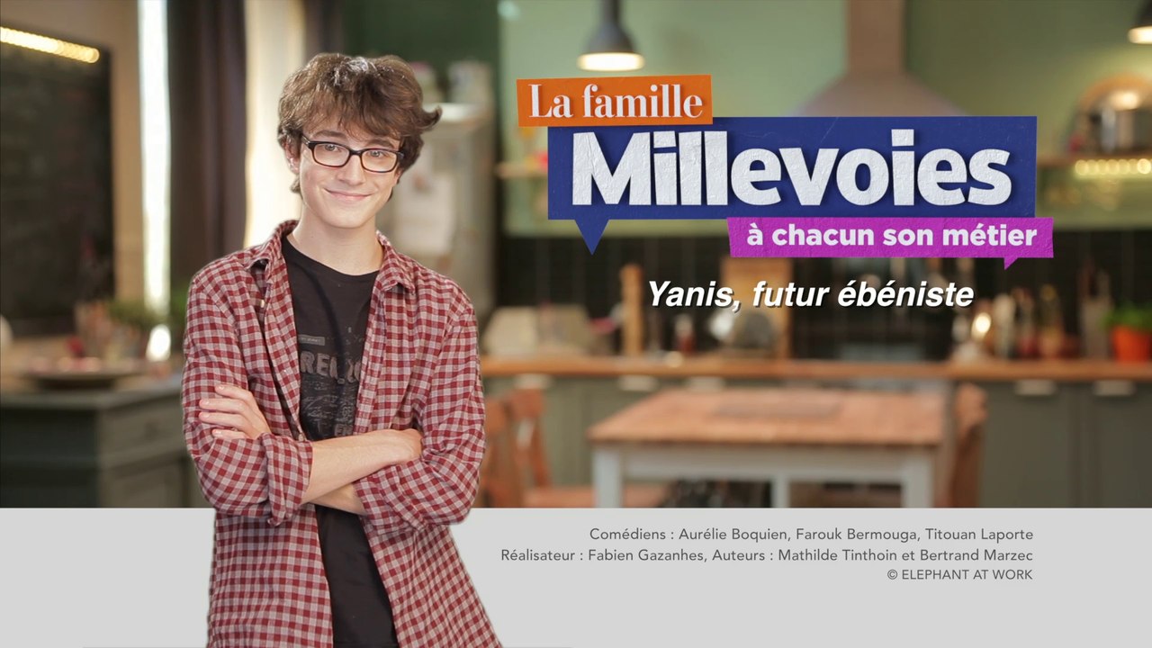 La Famille Millevoies, à chacun son métier : Yanis, futur ébéniste