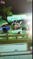 I came in the medical center and there is a family having a baby in animal jam