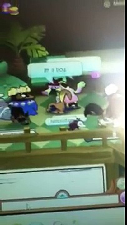 I came in the medical center and there is a family having a baby in animal jam