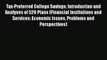 Book Tax-Preferred College Savings: Introduction and Analyses of 529 Plans (Financial Institutions