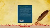 PDF  Knowledge Cartography Software Tools and Mapping Techniques  Read Online
