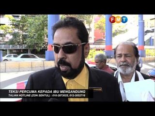 Pelancaran perkhidmatan teksi percuma untuk ibu mengandung zon sentul