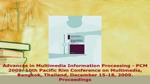 Download  Advances in Multimedia Information Processing  PCM 2009 10th Pacific Rim Conference on Free Books