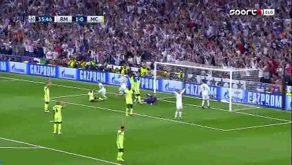 Pepe Goal Annlled HD - Real Madrid 1-0 Manchester City - 04-05-2016