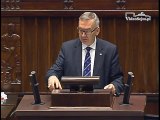 Poseł Stanisław Szwed - Wystąpienie z dnia 28 kwietnia 2016 roku.