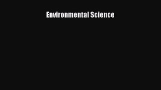 [Read Book] Environmental Science  EBook