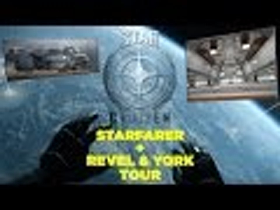 Star Citizen (2.3) - Starfarer + Revel & York Hanger Tour