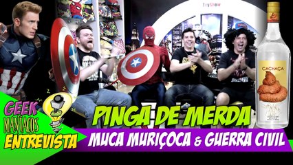 Geek Maníacos Entrevista: Muca Muriçoca mais Pinga de Merda
