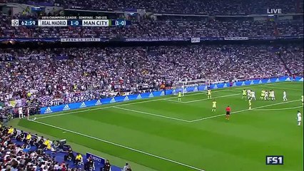 Gareth Bale hit the post Real Madrid vs Manchester City 4_5_16