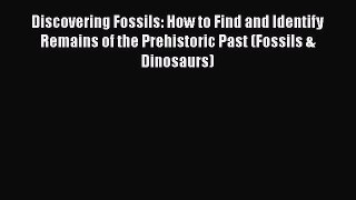 [Read Book] Discovering Fossils: How to Find and Identify Remains of the Prehistoric Past (Fossils