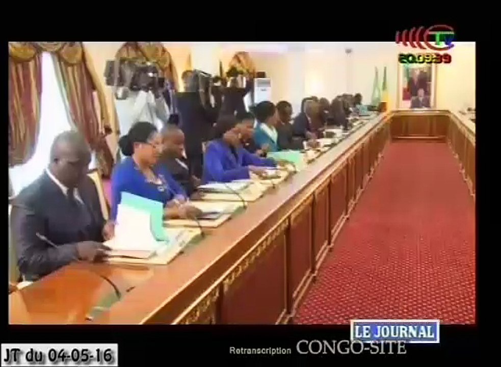 Journal de 20h TVCongo du mercredi 04 Mai 2016 -By Congo-Site