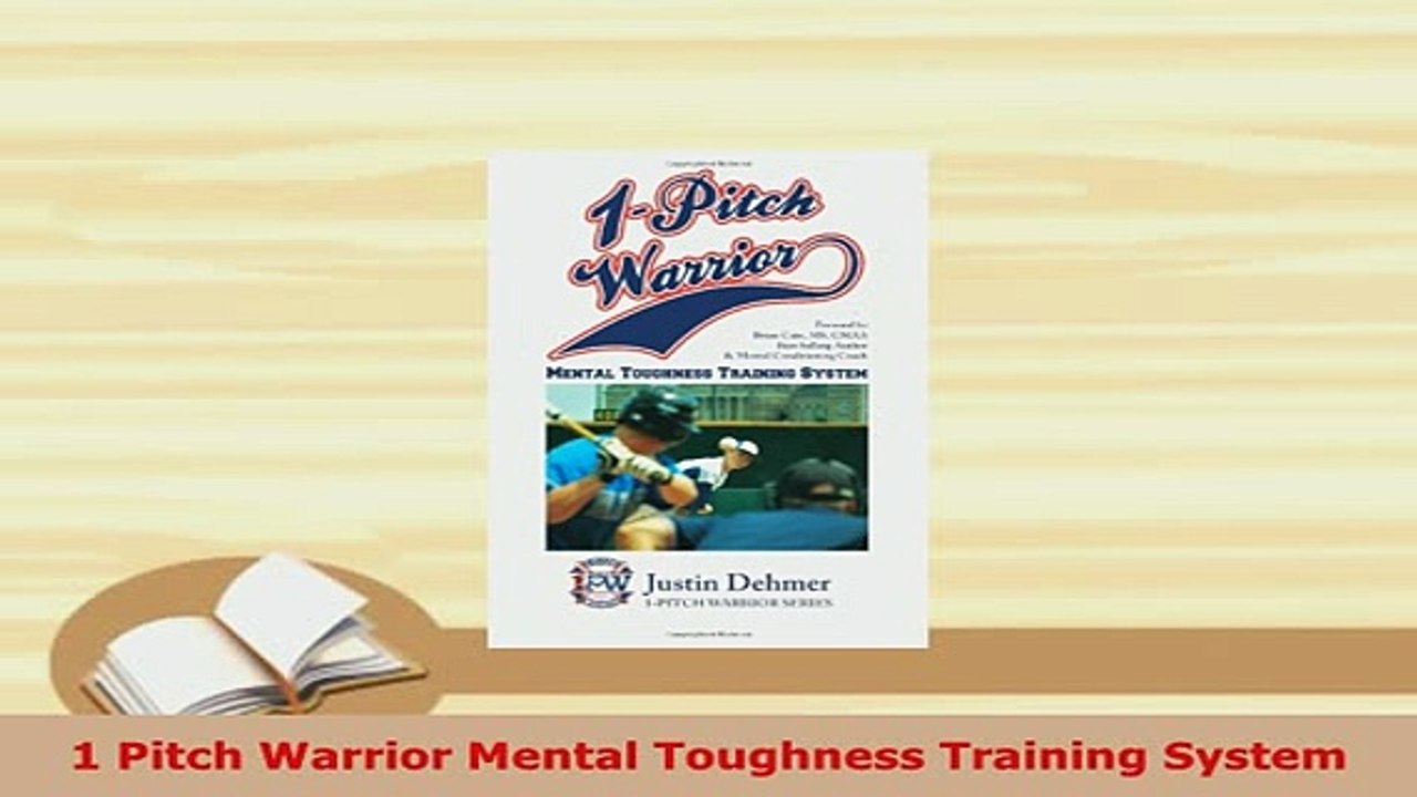 Download  1 Pitch Warrior Mental Toughness Training System  EBook