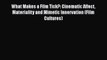 [PDF] What Makes a Film Tick?: Cinematic Affect Materiality and Mimetic Innervation (Film Cultures)
