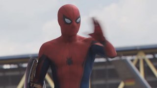 Spider-man New Fight Scene: Captain America 3 Civil War