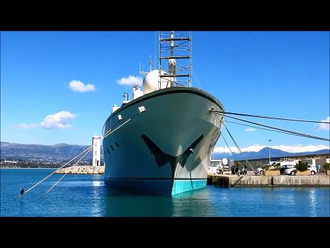 **KINGDOM 5 KR** SUPERYACHT of Prince Al Waleed One biggest yacht in the world french trav