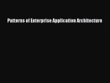 [Read book] Patterns of Enterprise Application Architecture [Download] Online