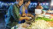 **THAI SEAFOOD SALAD RECIPE**Thai Street Food Night Market Phuket Thailand Asia Travel tri