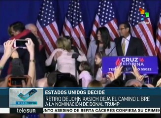 EE.UU.: John Kasich anuncia su retiro a la candidatura