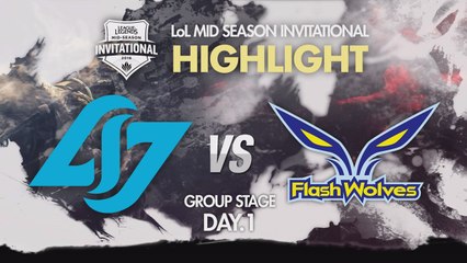 [하이라이트] 그룹스테이지 1일차 CLG(NA) vs FW(LMS) SET 1  - LoL MSI 2016 / 미드시즌인비테이셔널