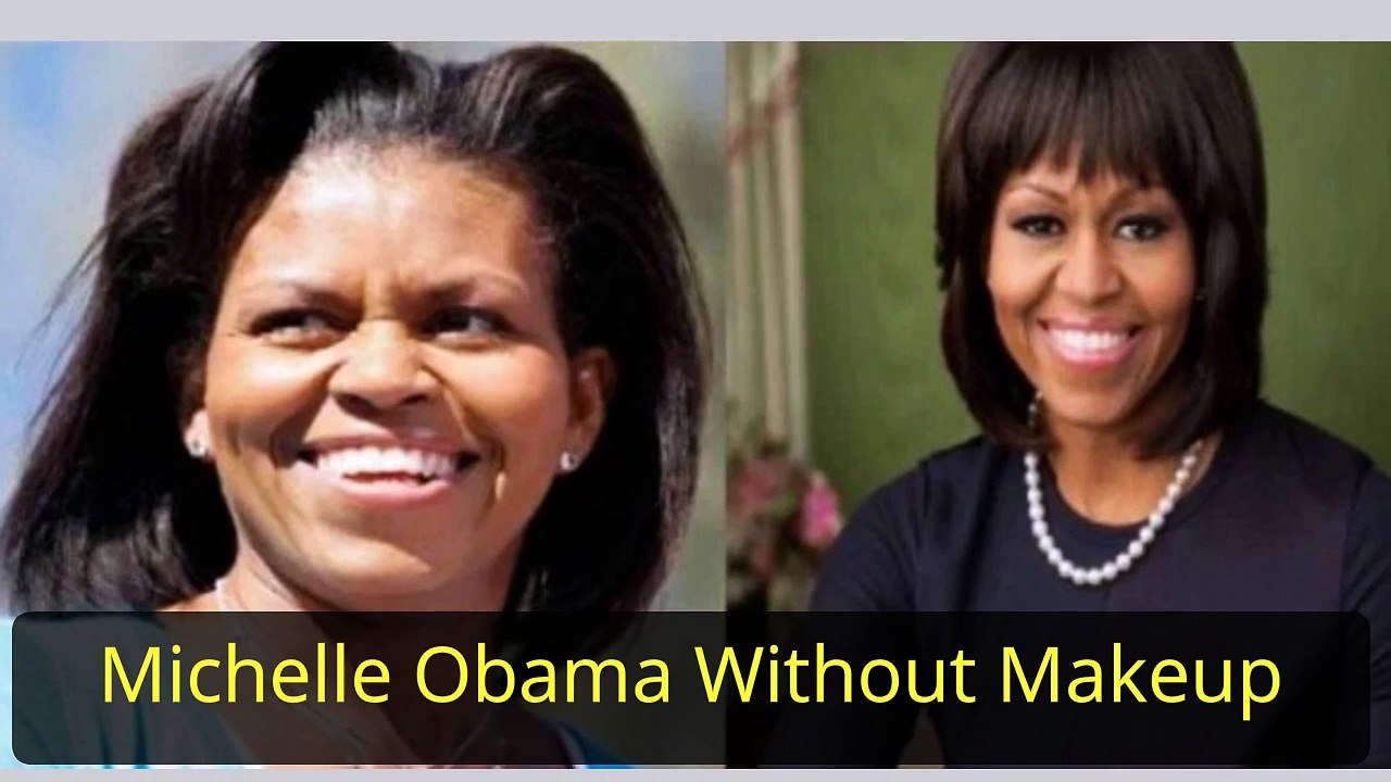 Michelle Obama Without Makeup - Celebrity Without Makeup