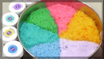 Arco iris de azúcar en polvo que hace teñido de harina de cocinero de cocina de juguete De jugar Cómo Hacer Azúcar de Colores Popin Cookin de Cocina Juguetes | HD