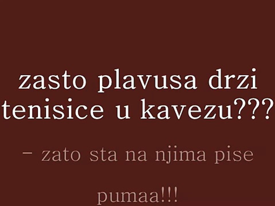 Vicevi o plavusama