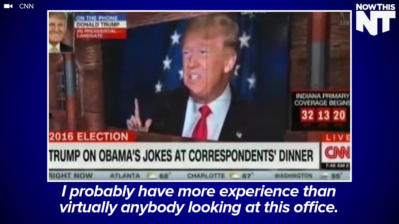 Donald Trump Thinks He Has The Most Foreign Policy Experience