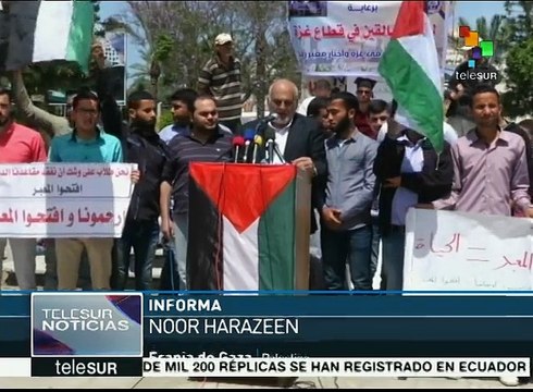 Palestinos piden a Egipto abrir cruce fronterizo de Rafah