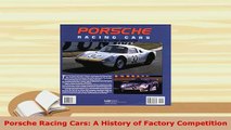 Download  Porsche Racing Cars A History of Factory Competition PDF Full Ebook