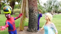 Spiderman & Frozen Elsa Goes to Jail vs Joker Arrested vs Po