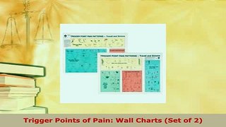 Download  Trigger Points of Pain Wall Charts Set of 2 PDF Book Free