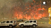 Fires threaten to engulf Canadian city