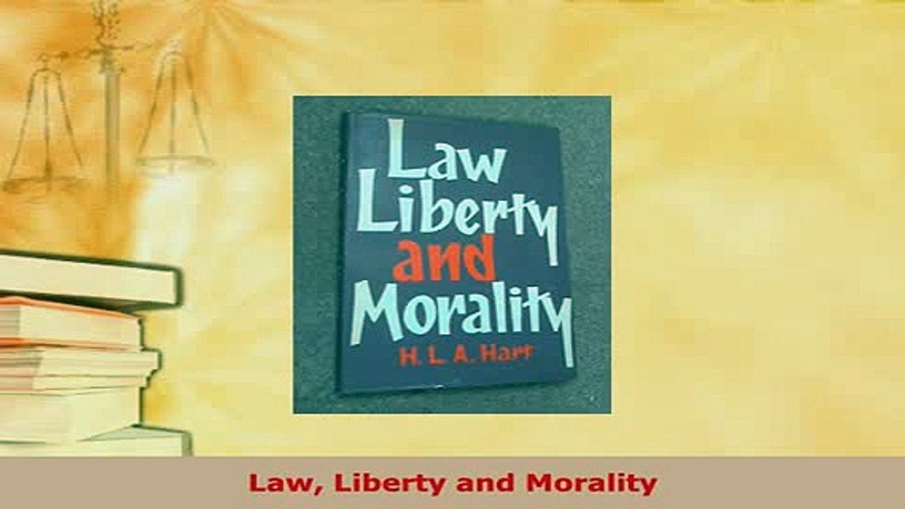 Download  Law Liberty and Morality Free Books
